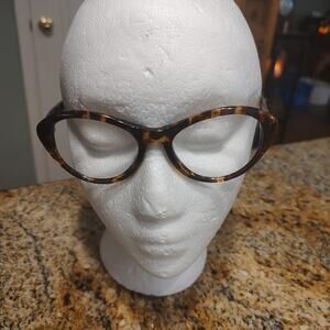 Calvin Klein Cat Eye Eyeglasses Frames Brown Tortoise CK618S 055 52-13-140